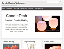 Tablet Screenshot of candletech.com